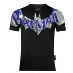 manches courtes t-shirt philipp plein prix bas bat chauve-souris